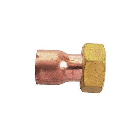 Raccord 2 Pièces Douille Cuivre 359 GCL Femelle