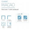 Classic Macao Kinedo - Paroi de Douche avec 1 Volet Coulissant