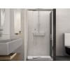 Classic Corail Kinedo - Porte de Douche Pivotante avec Partie Fixe