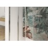 Smart Design 2P XXL Sans Seuil Kinedo - Verre Transparent - Portes de Douche Pivotantes Intérieur / Extérieur