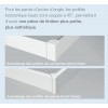 Smart Design 2P Kinedo - Paroi Douche Sérigraphiée avec 2 Portes Pivotantes