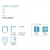 Smart Design S Kinedo - Porte de Douche Pliante