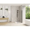Smart Solo P Kinedo - Verre Transparent - Paroi de Douche Simple Pivotante pour Espace Ouvert