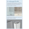Smart Solo P Kinedo - Verre Transparent - Paroi de Douche Simple Pivotante pour Espace Ouvert