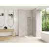 Smart Design Solo S Kinedo - Verre Transparent - Paroi de Douche Simple Pliante pour Espace Ouvert