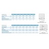 Smart P Sans Seuil Kinedo - Verre Sérigraphié - Porte de Douche Pivotante Intérieur / Extérieur pour Espace Ouvert