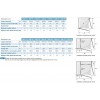 Smart A/P Kinedo Sans Seuil - Paroi Douche d'Angle Sérigraphiée et Pivotante Intérieur / Extérieur