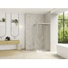 Smart A/C Kinedo Sans Seuil - Paroi Douche d'Angle Sérigraphiée et Coulissante