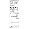 Siphon Laiton Lavabo Kubik Valentin - Sortie Murale 