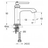 Mitigeur Lavabo Lady's 100 de Paini