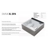 Spa Divina XL Novellini - 3 Places Assises + 1 Allongée