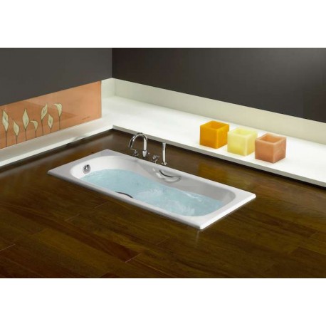 Baignoire en Fonte Malibu de Roca avec Poignées