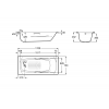 Baignoire en Acier Swing de Roca