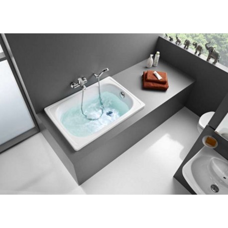Baignoire Contesa Sabot en Acier de Roca