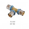 Raccord Multicouche Té à 90