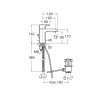 Mitigeur Lavabo L90-C de Roca