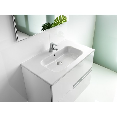 Pack Victoria-N : 2 Tiroirs + Miroir + Applique Double ROCA