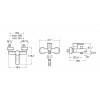 Mitigeur Bain Douche Targa de Roca