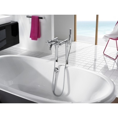 Mélangeur Bain Douche Sol Loft de Roca