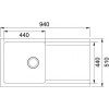 Evier Orion Tectonite OID611-94 par Franke
