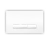 Pack Bâti-Support Autportant Evo Regiplast + Plaque de Commande Globe pour WC Suspendu