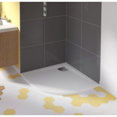 Receveur Douche Kinesurf 1/4 de Rond par Kinedo