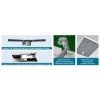Receveur Douche Kinesurf 1/4 de Rond par Kinedo