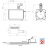 Pompe de Relevage Aspirante Kinefloor+ Watermatic pour Douche de Plain Pied