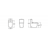 Pack Toilette WC Lavant Japonais au Sol In-Wash Inspira Roca